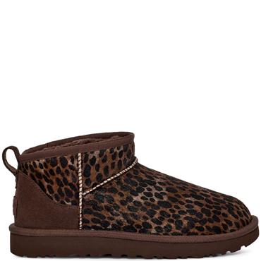 UGG WOMENS CLASSIC ULTRA MINI CASPIAN - BURNT CEDAR